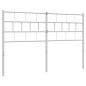 vidaXL Cabecero de metal blanco 140 cm vidaXL Cabecero de metal blanco 140 cm