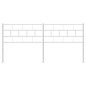 vidaXL Cabecero de metal blanco 160 cm vidaXL Cabecero de metal blanco 160 cm