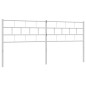 vidaXL Cabecero de metal blanco 160 cm vidaXL Cabecero de metal blanco 160 cm