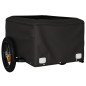 vidaXL Remolque para bicicleta hierro negro y verde 30 kg vidaXL Remolque para bicicleta hierro negro y verde 30 kg