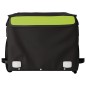 vidaXL Remolque para bicicleta hierro negro y verde 30 kg vidaXL Remolque para bicicleta hierro negro y verde 30 kg