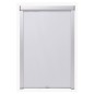 vidaXL Persiana enrollable opaca blanca UK08