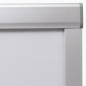 vidaXL Persiana enrollable opaca blanca UK08