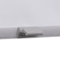 vidaXL Persiana enrollable opaca blanca UK08