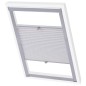 vidaXL Persiana plisada blanca PK08 vidaXL Persiana plisada blanca PK08