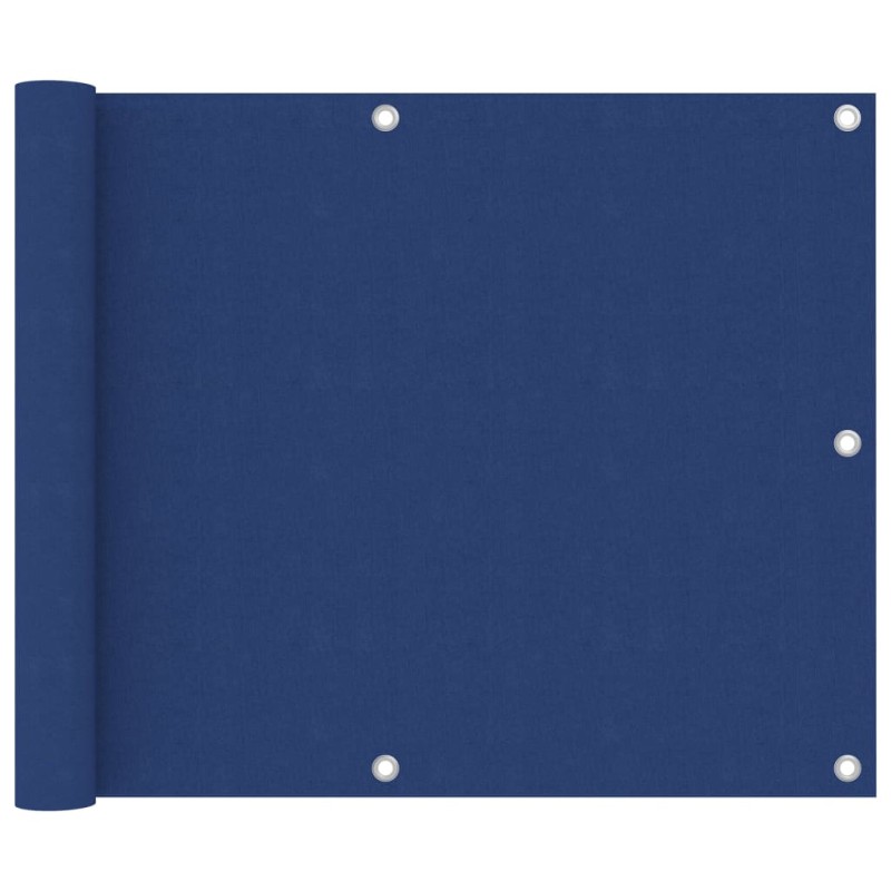 vidaXL Toldo para balcón de tela oxford azul 75x400 cm vidaXL Toldo para balcón de tela oxford azul 75x400 cm