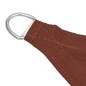 vidaXL Toldo de vela rectangular tela Oxford terracota 2x3 m