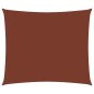 vidaXL Toldo de vela rectangular tela Oxford terracota 2,5x4,5 m vidaXL Toldo de vela rectangular tela Oxford terracota 2,5x4,5 m