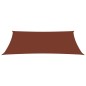 vidaXL Toldo de vela rectangular tela Oxford terracota 5x8 m vidaXL Toldo de vela rectangular tela Oxford terracota 5x8 m