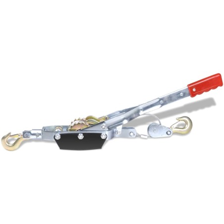 vidaXL Cabrestante manual de palanca con 2 engranajes 1815 kg