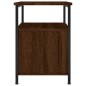 vidaXL Mesitas noche 2 uds madera ingeniería marrón roble 34x35,5x50cm vidaXL Mesitas noche 2 uds madera ingeniería marrón roble 34x35,5x50cm