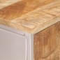 vidaXL Aparador de madera de mango rugosa y hierro 60x35x75 cm vidaXL Aparador de madera de mango rugosa y hierro 60x35x75 cm