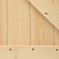 vidaXL Puerta corredera con herrajes madera maciza de pino 85x210 cm vidaXL Puerta corredera con herrajes madera maciza de pino 85x210 cm