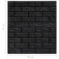 vidaXL Papel pintado autoadhesivo ladrillos 3D 40 unidades negro vidaXL Papel pintado autoadhesivo ladrillos 3D 40 unidades negro