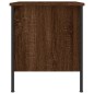 vidaXL Mesita de noche madera de ingeniería marrón roble 40x42x50 cm vidaXL Mesita de noche madera de ingeniería marrón roble 40x42x50 cm