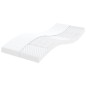 vidaXL Sofá cama nido con colchón tela gris oscuro 90x190 cm