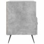 vidaXL Mesita noche 2 uds madera ingeniería gris hormigón 40x35x47,5cm vidaXL Mesita noche 2 uds madera ingeniería gris hormigón 40x35x47,5cm