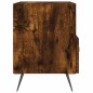 vidaXL Mesita noche 2 uds madera ingeniería roble ahumado 40x35x47,5cm vidaXL Mesita noche 2 uds madera ingeniería roble ahumado 40x35x47,5cm