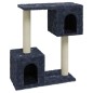 vidaXL Rascador para gatos con postes de sisal gris oscuro 60 cm vidaXL Rascador para gatos con postes de sisal gris oscuro 60 cm