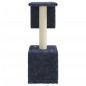 vidaXL Rascador para gatos con postes de sisal gris oscuro 60 cm vidaXL Rascador para gatos con postes de sisal gris oscuro 60 cm