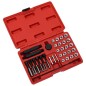 vidaXL Set reparación rosca bujía incandescente 33 pzas M8 M10 M12 vidaXL Set reparación rosca bujía incandescente 33 pzas M8 M10 M12