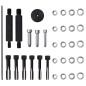 vidaXL Set reparación rosca bujía incandescente 33 pzas M8 M10 M12 vidaXL Set reparación rosca bujía incandescente 33 pzas M8 M10 M12