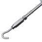 vidaXL Martillo de inercia con gancho acero al carbono 65 cm