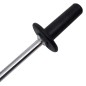 vidaXL Martillo de inercia con gancho acero al carbono 65 cm