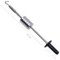 vidaXL Martillo de inercia con gancho acero al carbono 65 cm