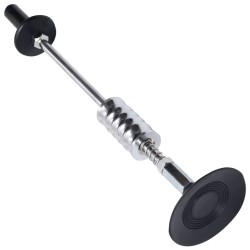 vidaXL Martillo de inercia de ventosa acero al carbono 59 cm