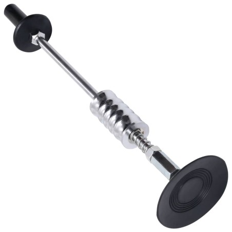vidaXL Martillo de inercia de ventosa acero al carbono 59 cm