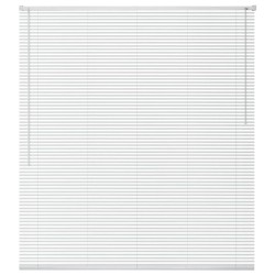 vidaXL Persiana aluminio 140x160 cm blanca