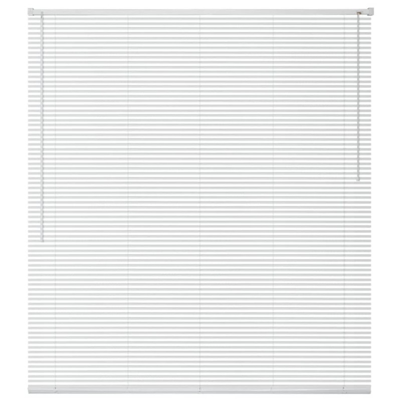 vidaXL Persiana aluminio 140x160 cm blanca vidaXL Persiana aluminio 140x160 cm blanca