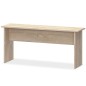 vidaXL Mesa de comedor y bancos 3 piezas madera ingeniería roble