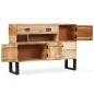 vidaXL Aparador de madera maciza de mango 115x30x80 cm vidaXL Aparador de madera maciza de mango 115x30x80 cm