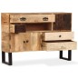 vidaXL Aparador de madera maciza de mango 115x30x80 cm vidaXL Aparador de madera maciza de mango 115x30x80 cm