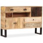 vidaXL Aparador de madera maciza de mango 115x30x80 cm vidaXL Aparador de madera maciza de mango 115x30x80 cm
