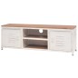 vidaXL Mueble para TV blanco 120x30x40 cm