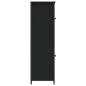vidaXL Aparador alto madera contrachapada negro 62x32x106,5 cm vidaXL Aparador alto madera contrachapada negro 62x32x106,5 cm