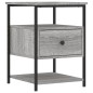 vidaXL Mesita de noche madera de ingeniería gris Sonoma 40x42x56 cm vidaXL Mesita de noche madera de ingeniería gris Sonoma 40x42x56 cm
