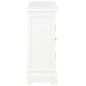 vidaXL Aparador de madera maciza de pino blanco 70x28x70 cm vidaXL Aparador de madera maciza de pino blanco 70x28x70 cm