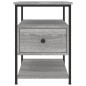 vidaXL Mesita de noche madera de ingeniería gris Sonoma 40x42x56 cm vidaXL Mesita de noche madera de ingeniería gris Sonoma 40x42x56 cm