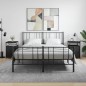 vidaXL Mesitas de noche 2 uds madera contrachapada negro 40x42x60 cm vidaXL Mesitas de noche 2 uds madera contrachapada negro 40x42x60 cm
