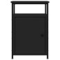 vidaXL Mesitas de noche 2 uds madera contrachapada negro 40x42x60 cm vidaXL Mesitas de noche 2 uds madera contrachapada negro 40x42x60 cm