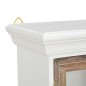 vidaXL Armario de pared de madera maciza blanco 49x22x59 cm vidaXL Armario de pared de madera maciza blanco 49x22x59 cm