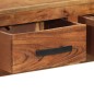 vidaXL Aparador con 3 cajones madera maciza de Sheesham 110x30x80 cm vidaXL Aparador con 3 cajones madera maciza de Sheesham 110x30x80 cm
