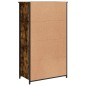 vidaXL Aparador alto madera contrachapada roble ahumado 62x32x106,5 cm vidaXL Aparador alto madera contrachapada roble ahumado 62x32x106,5 cm