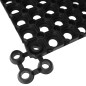 vidaXL Felpudo de goma 16 mm 60x80 cm 2 unidades vidaXL Felpudo de goma 16 mm 60x80 cm 2 unidades