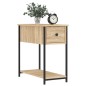 vidaXL Mesita de noche madera de ingeniería roble Sonoma 30x60x60 cm vidaXL Mesita de noche madera de ingeniería roble Sonoma 30x60x60 cm