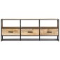 vidaXL Mueble de TV de madera maciza de mango 120x30x45 cm
